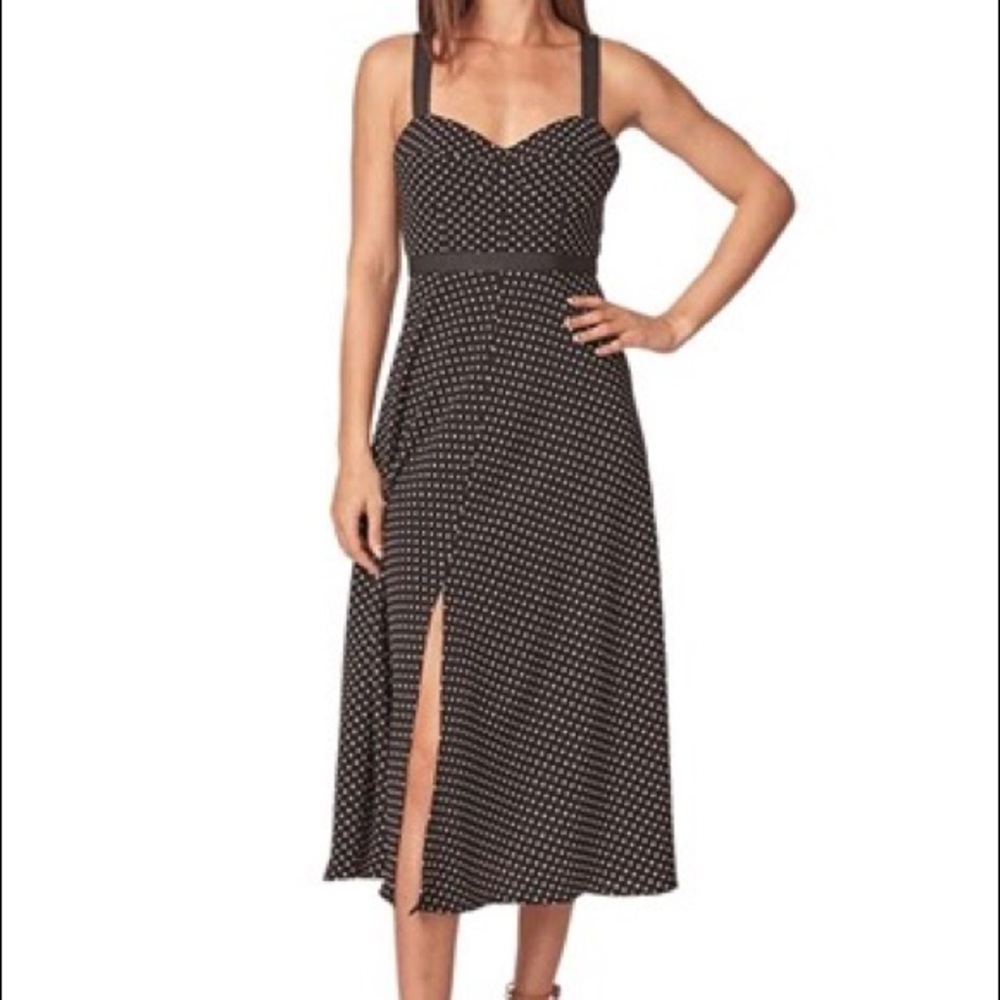 Allen Schwartz Polka dot dress size 4